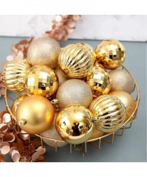 34 PCS Christmas Balls Ornaments Christmas Ball Set 4cm/1.57in Christmas Tree Decoration Balls(Blue) - Blue - C118Y52N3GC $7....