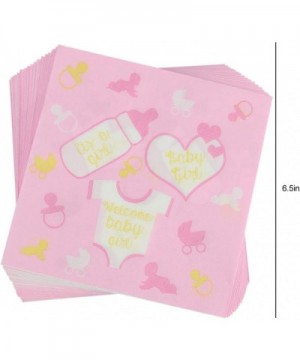 82 Piece Girl Baby Shower Party Set Including Banner- Plates- Cups- Napkins- Tablecloth- Serves 20 - CQ18NQXMA2R $9.93 Party ...