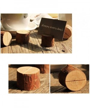 40Pcs Wooden Card Holders(1.2 inch) Table Number Holder Stands for Home Party Wedding Decorations - CV18TIQ4YW2 $15.25 Place ...