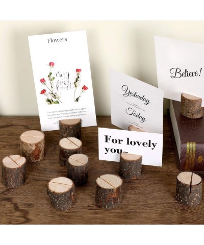 40Pcs Wooden Card Holders(1.2 inch) Table Number Holder Stands for Home Party Wedding Decorations - CV18TIQ4YW2 $15.25 Place ...