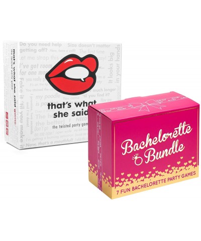 Game and Bachelorette Bundle - Bachelorette Party Games Bundle - CY19C3R7AUE $23.45 Party Games & Activities