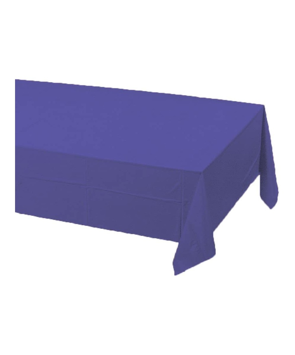 Touch of Color Plastic Table Cover- 54 by 108-Inch- Purple - CW1163Z5BAV $4.97 Tablecovers