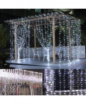 LED String Lights Fairy String Lights Fairy Lights 8 Modes 200 LED 66ft String Lights Transparent Wire Waterproof Romantic Li...