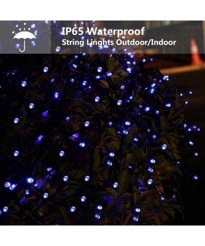 2 Pack 200 LED Solar Fairy String Lights- 8 Modes Outdoor Fairy Decoration Light Waterproof- for Tree- Terrace- Garden- Weddi...