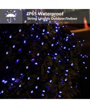 2 Pack 200 LED Solar Fairy String Lights- 8 Modes Outdoor Fairy Decoration Light Waterproof- for Tree- Terrace- Garden- Weddi...