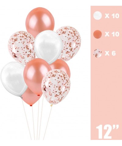 16th Birthday Decorations for Girls Sweet 16 Cake Topper and Satin Sash- Rose Gold Number 16 Balloons- Confetti Balloons and ...