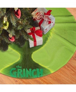 The Grinch Stole Christmas Christmas Tree Skirt- Soft- Easy to Put- Light and Good to Touch for Christmas Decorations- Holida...
