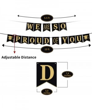 2020 Graduation Decorations Banner Graduation Party Supplies We are So Proud of You Banner Congratulations Grad Backdrop(Silv...