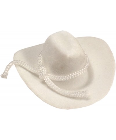 12pcs Mini Cowboy Hat Western Wedding Favors Decoration 3" White - C011T17PSH5 $14.56 Favors
