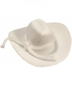 12pcs Mini Cowboy Hat Western Wedding Favors Decoration 3" White - C011T17PSH5 $14.56 Favors