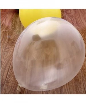 100pcs 12 Inch 2.8g/pc Clear Latex Balloons Transparent Balloon Wedding/Party/Brithday Decoration Ball Globos - Clear Latex B...