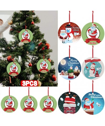 2020 Personalized Christmas Tree Hanging Ornaments- Creative Christmas Decorations Gifts Xmas Tree Hanging Pendants for Holid...