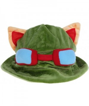 W-anqun Unisex Cosplay Green League of Legends LOL Teemo Game Video Merchandise Hat - CZ19IMYE7X2 $7.79 Hats