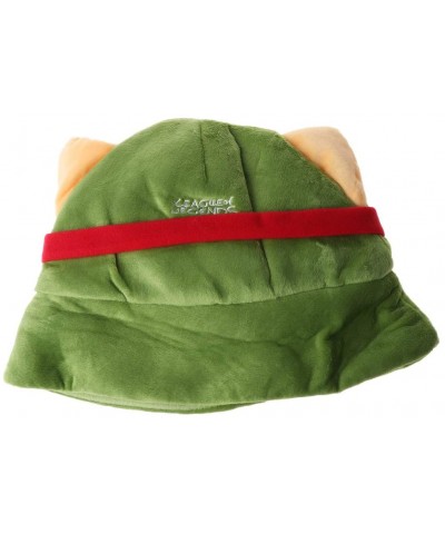 W-anqun Unisex Cosplay Green League of Legends LOL Teemo Game Video Merchandise Hat - CZ19IMYE7X2 $7.79 Hats