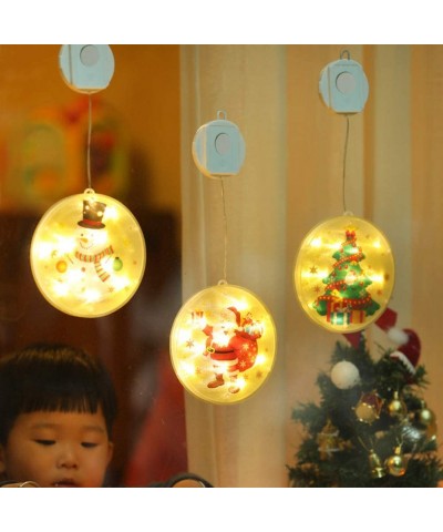 Christmas Lights- Hanging Night Lights 3D Window Lights- Used for Interior Decoration -2 - One Color - C419IXY8N0N $9.66 Outd...