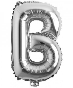 16" inch Single Silver Alphabet Letter Number Balloons Aluminum Hanging Foil Film Balloon Wedding Birthday Party Decoration B...