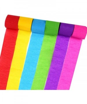 18 Rolls Crepe Paper Rainbow Crepe Paper Decorations Colorful Crepe Paper for Birthday Festival Party Decorations - color1 - ...
