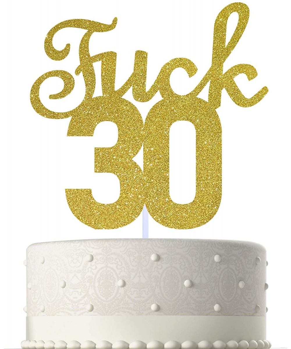 Happy 30th Birthday Cake Topper-Hello 30-Cheers to 30 Years-30 & Fabulous Party Decoration Supplies - CH19EOWATZN $5.83 Cake ...