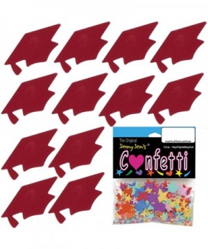 Confetti Grad Cap Red - Retail Pack 8409 QS0 - CZ18CHWZT9Z $5.34 Confetti