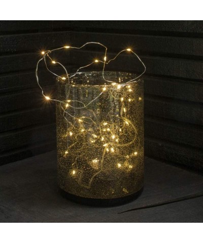 6PCS 7Feet Starry String Lights-Fairy Lights Battery Operated with 20 Micro LEDs On Copper Wire. 2pcs CR2032(Incl)- Works for...