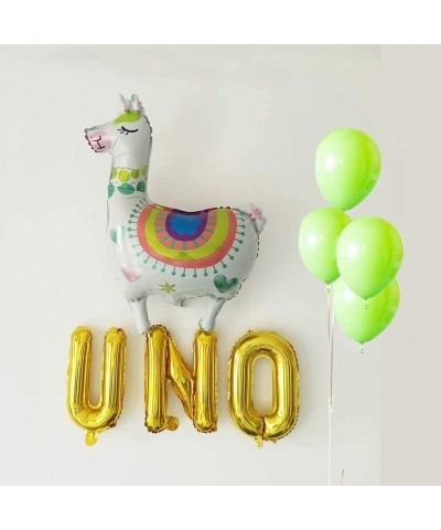 UNO Birthday Party Decorations- UNO Balloons Cactus Llama Fiesta Mexican Themed Banner for 1st First Fiesta Taco 2sday Twosda...