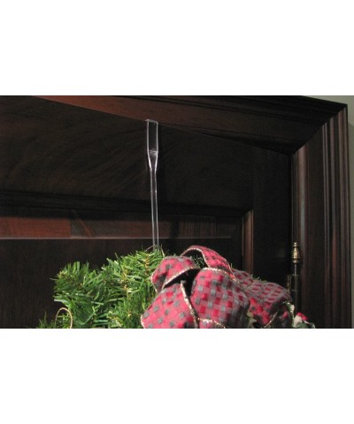 Christmas 9202-99-1740 Over Door Wreath Holder- Clear - C5114LJNFPZ $5.03 Wreath Hangers