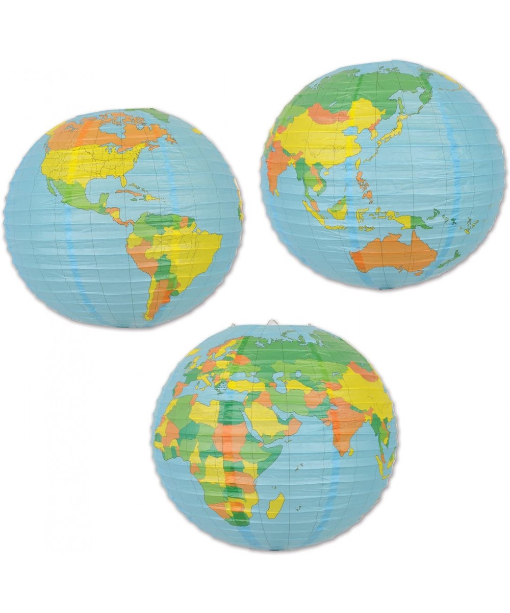 Globe Paper Lantern- Multicolor - CL12O5XG7RH $8.76 Favors