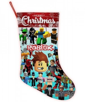 ROB-LOX Christmas Stockings Xmas Party Decorations for Family Holiday Season Decor Santa Gifts Socks - Rob-lox 1 - C419L3L872...