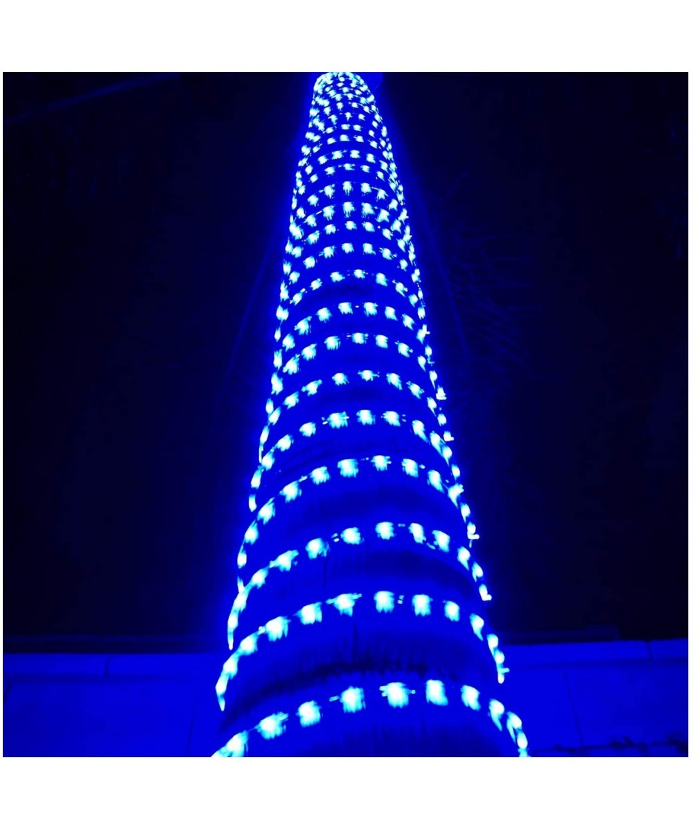 LED Rope Lights Festival Holiday Party Seasonal Christmas Decoration 30ft - 200ft Customized Available (Blue- 30) - Blue - CY...