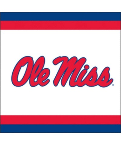 Ole Miss Rebels Party Supplies - Bundle Includes Paper Plates and Napkins for 10 People - CR18Z7KM2QQ $14.34 Party Packs