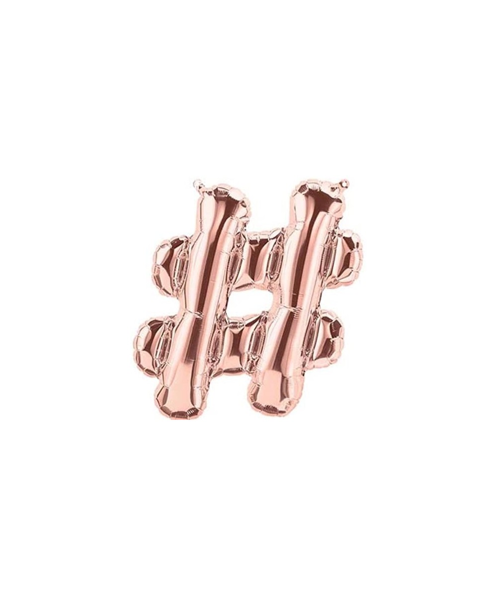 16" Alphabet Letter Rose Gold Foil Balloon for Celebration Party Decoration Birthday Wedding Anniversary - A to Z () - C31889...