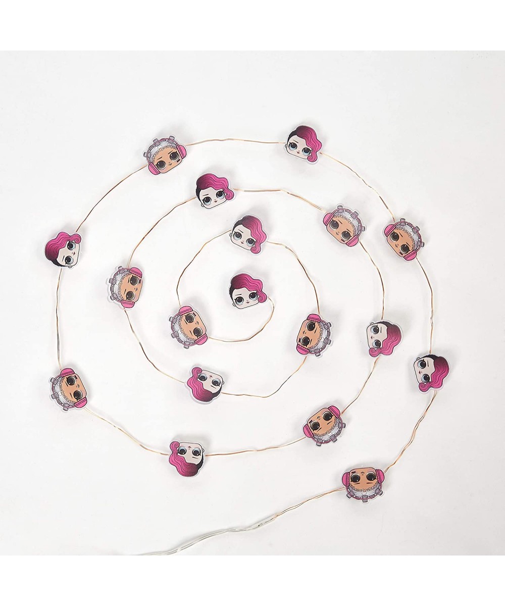 LOL Surprise Figural Acrylic String Lights- Pink - CI1930ECYC2 $9.16 Indoor String Lights