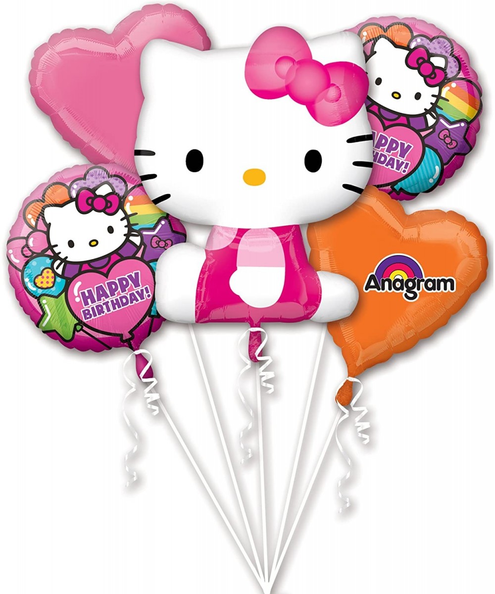 Hello Kitty Rainbow Bouquet- Multicolor - CX11WX6BAXV $7.54 Balloons