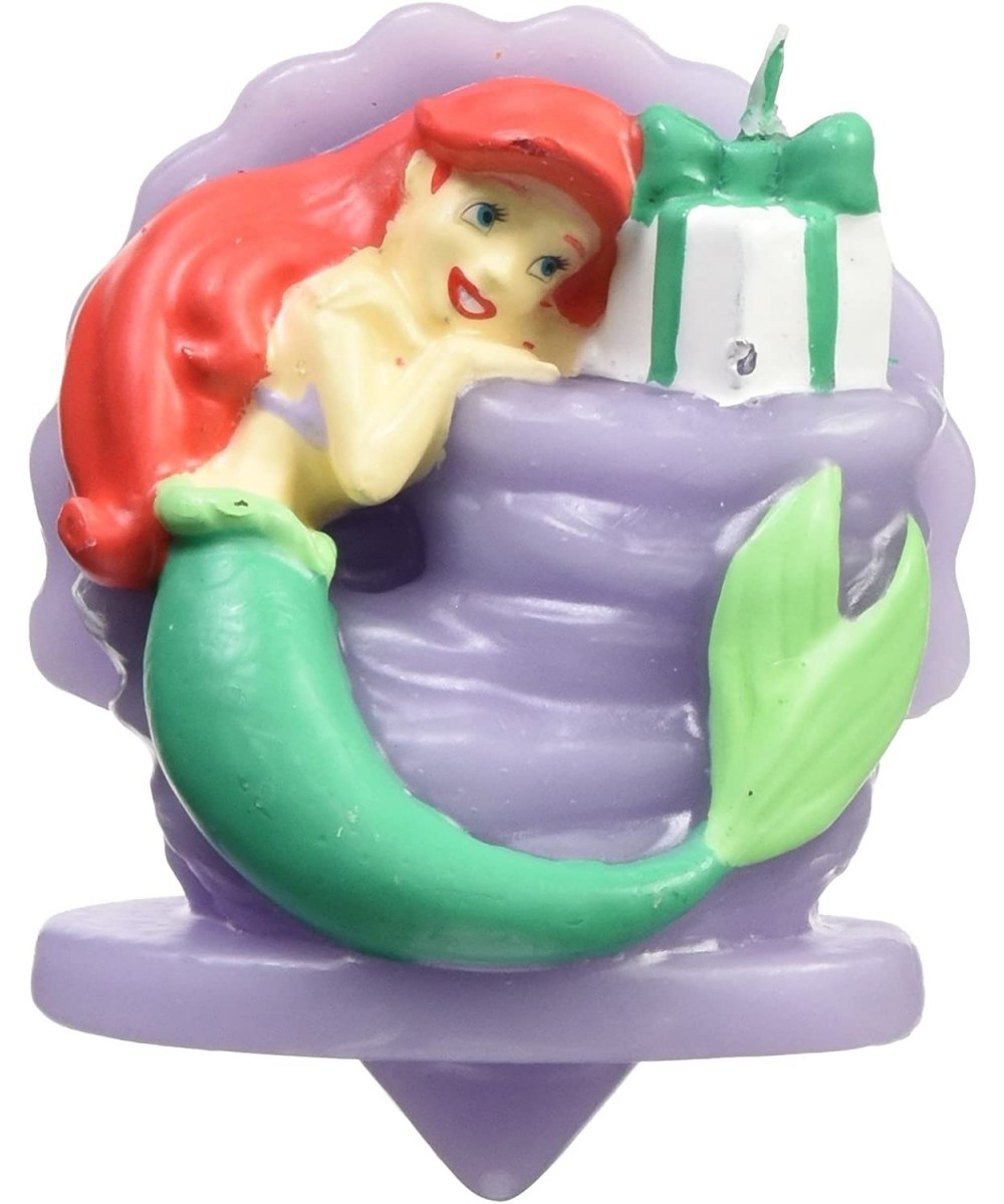 Disney Princess Little Mermaid Ariel Birthday Candle- One size- Assorted - CZ184EQCRLT $5.77 Cake Decorating Supplies