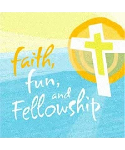 Faith Fun 10" Beverage Napkins - 16/Pkg. - CG113F5LM3N $7.91 Party Tableware