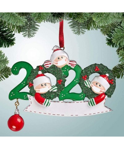 Personalized 2020 Christmas Ornament 2-5 Family Members- DIY Survived Family Customized Christmas Decorative Kit Xmas Tree Ha...