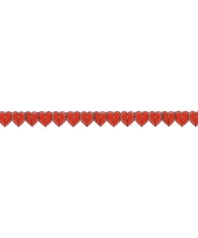 Lace Heart Garland Party Accessory (1 count) (1/Pkg) - Red - CY111S5O65X $6.61 Favors