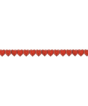 Lace Heart Garland Party Accessory (1 count) (1/Pkg) - Red - CY111S5O65X $6.61 Favors