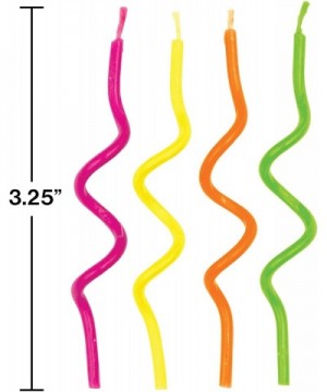 Birthday Cake Candle- 3.25"- Multicolored - CX112HRIUHV $4.02 Cake Decorating Supplies