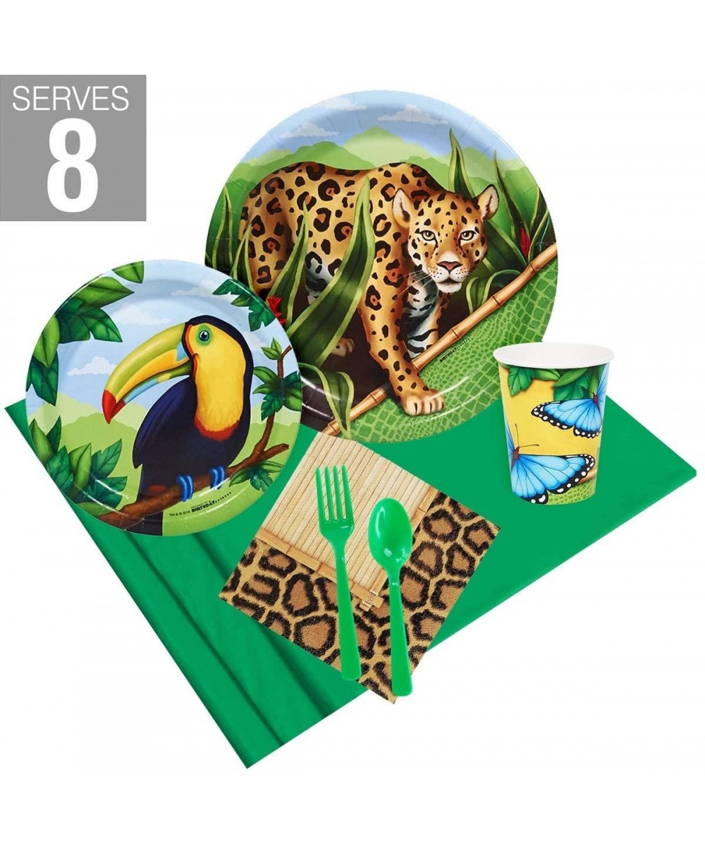 Jungle Party Supplies Party Pack for 8 - CD18DG988OY $15.86 Party Packs
