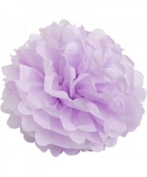 Set of 6 - Lilac 12" - (6 Pack) Tissue Pom Poms Flower Party Decorations for Weddings- Birthday- Bridal- Baby Showers- Nurser...