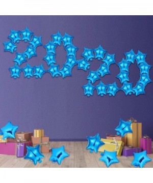 64 Pieces Star-shaped Balloons 10 Inch Star Balloons Star Mylar Foil Balloons for Baby Shower Gender Reveal Wedding Prom Enga...