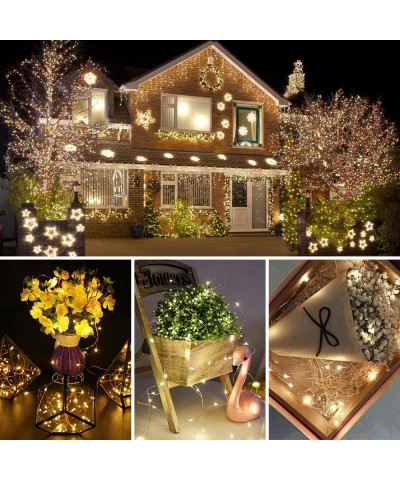 Solar String Lights Outdoor Waterproof Solar Fairy Lights 100LED 39Ft 8 Modes Decorative String Lights for Party- Patio- Gard...