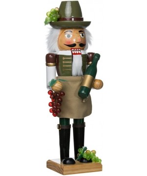 15-Inch Wooden Wine Grower Nutcracker - CO114J97NW3 $21.82 Nutcrackers