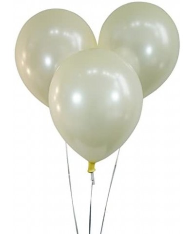 Creative Balloons 12" Latex Balloons - Pack of 72 Pieces - Pearlized White - Pearlized White - CF111HPH61Z $10.70 Balloons