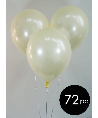 Creative Balloons 12" Latex Balloons - Pack of 72 Pieces - Pearlized White - Pearlized White - CF111HPH61Z $10.70 Balloons