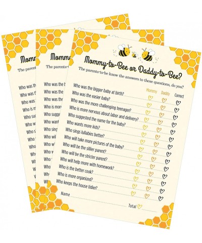 Mommy-to-bee or Daddy-to-bee Baby Shower Game - 24 count - CZ18X32T5D5 $9.06 Party Games & Activities