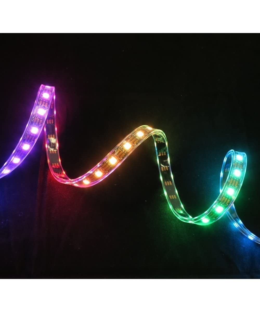 NeoPixel Digital RGB LED Weatherproof Strip 60 LED-1m - CK11S6DCPXZ $16.51 Rope Lights