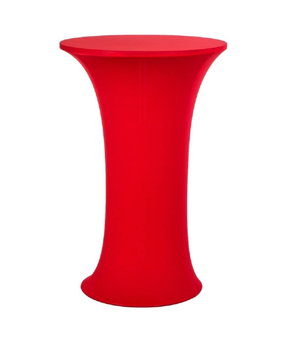 24"x 43" Stretch Fitted Cocktail Dry Bar Spandex Table Cloth Covers Wedding Party Event (Red) - Red - CJ1829XR9HX $12.91 Tabl...