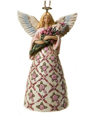 Jim Shore Heartwood Creek Breast Cancer Awareness Ornament- 4-1/2-Inch - C11169Q7YBJ $16.40 Ornaments